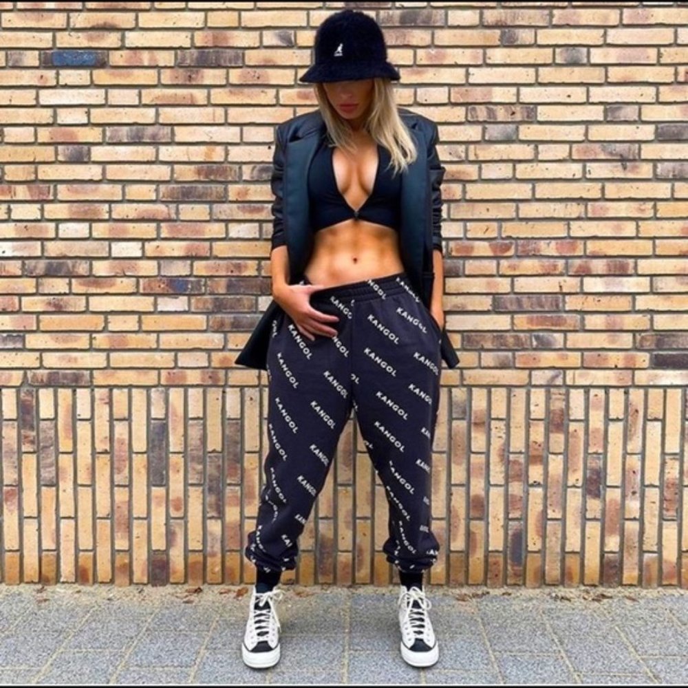 SOLD • Kangol x H&M Joggers Sweatpants Blogger - Picture 2 of 12
